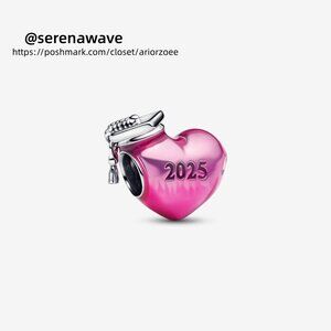 Pandora Graduation 2025 Heart Charm